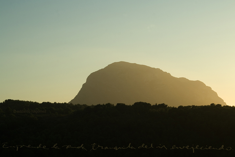 Parque natural del Montgó.