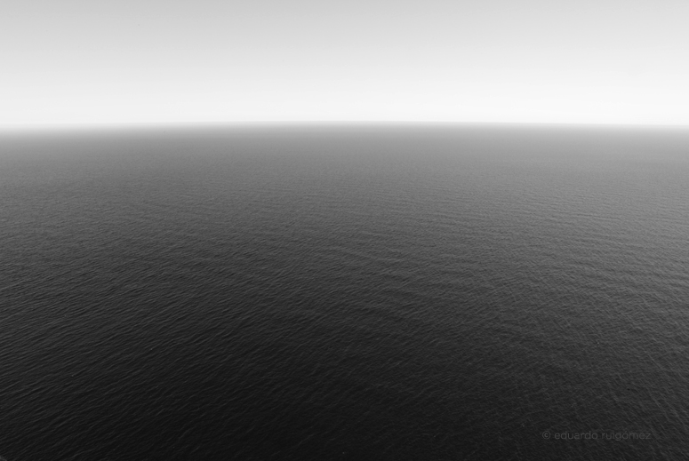 Panorámica del mar.