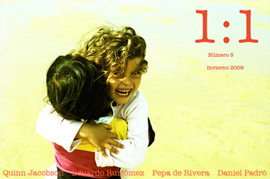 Portada del nº 5 de la revista 1:1 Photo Magazine. Fotografía de Pepa de Rivera.