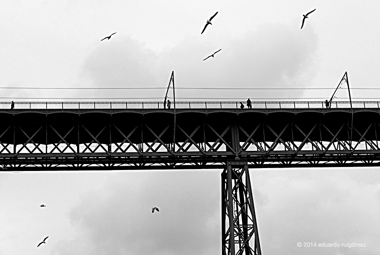 Puente sobre el río Duero.