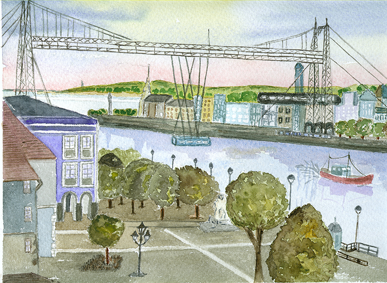 Puente Colgante, Las Arenas (Vizcaya).